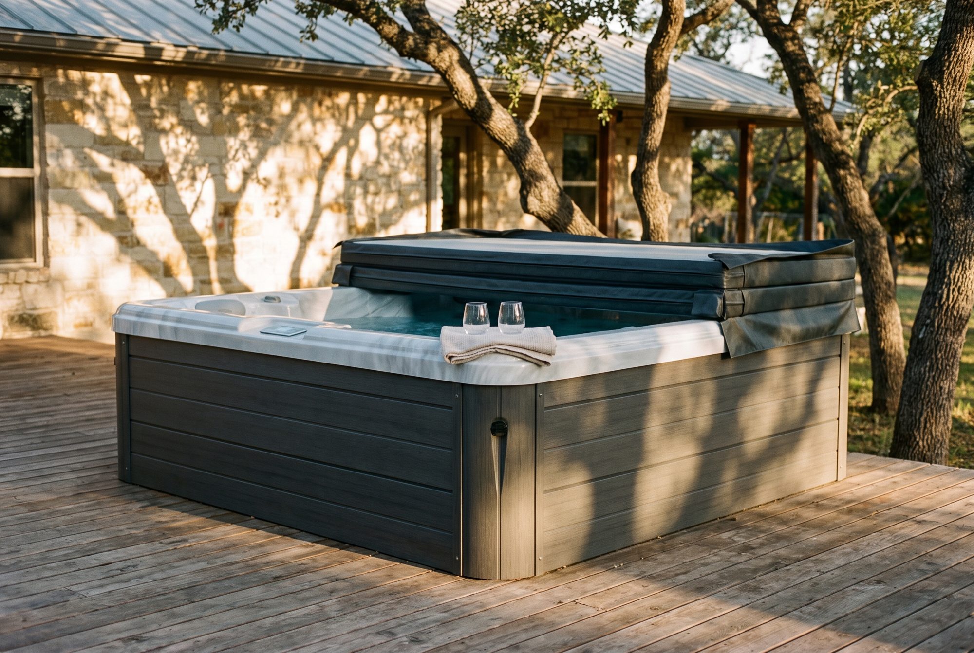 Lone Star series hot tub